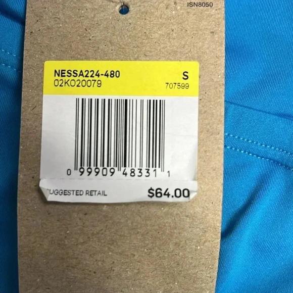 Women’s Nike Tankini Swimsuit Top Size Small Blue NWT - Picture 6 of 8